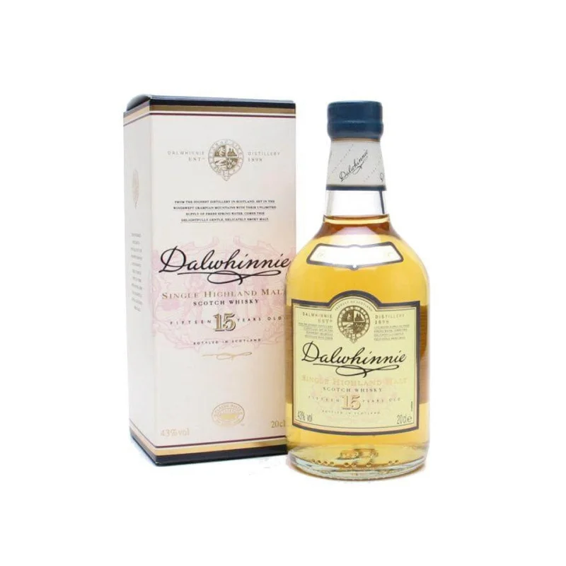 Dalwhinnie 15 Year Old Single Malt Whisky Miniature 200mL