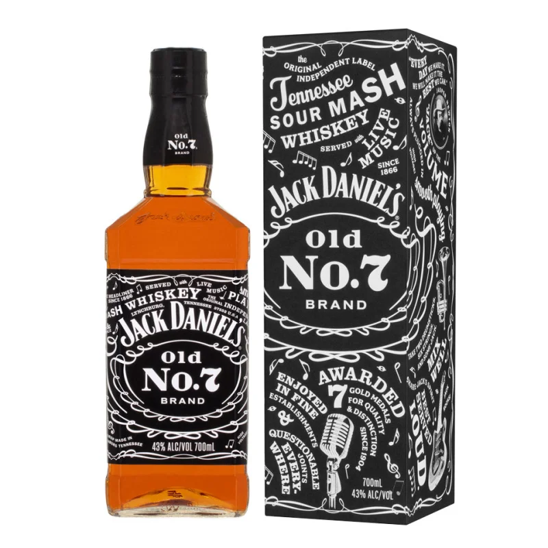 Jack Daniel’s Paula Scher Music Limited Edition Tennessee Whiskey 700mL