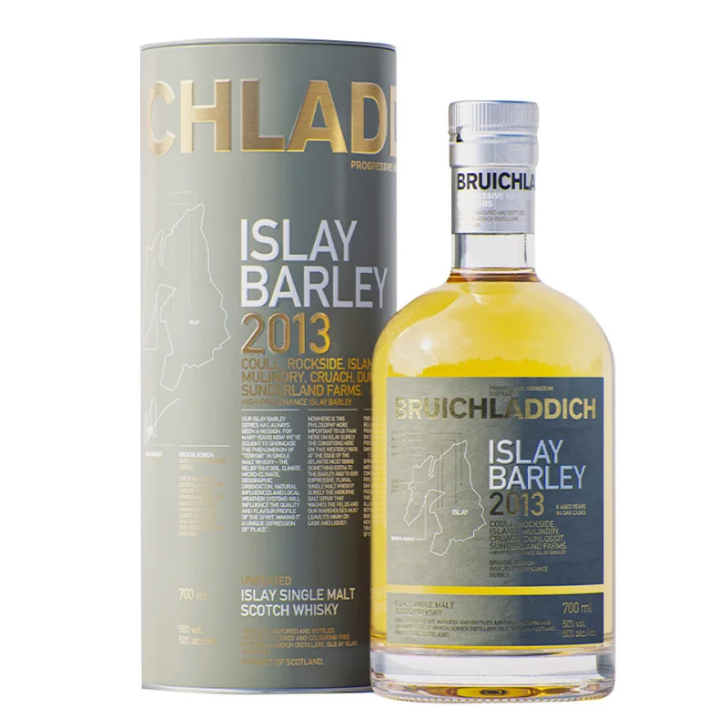 Bruichladdich Islay Barley 2013 Unpeated Single Malt Scotch Whisky 700mL