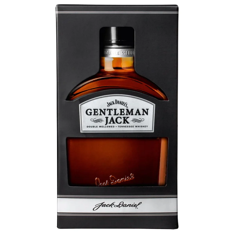 Jack Daniel’s Gentleman Jack With Gift Box Double Mellowed Tennessee Whiskey 1L