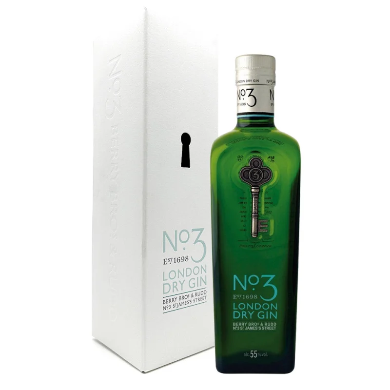 Berry Bros & Rudd No. 3 55% High Strength Limited Edition London Dry Gin 700mL
