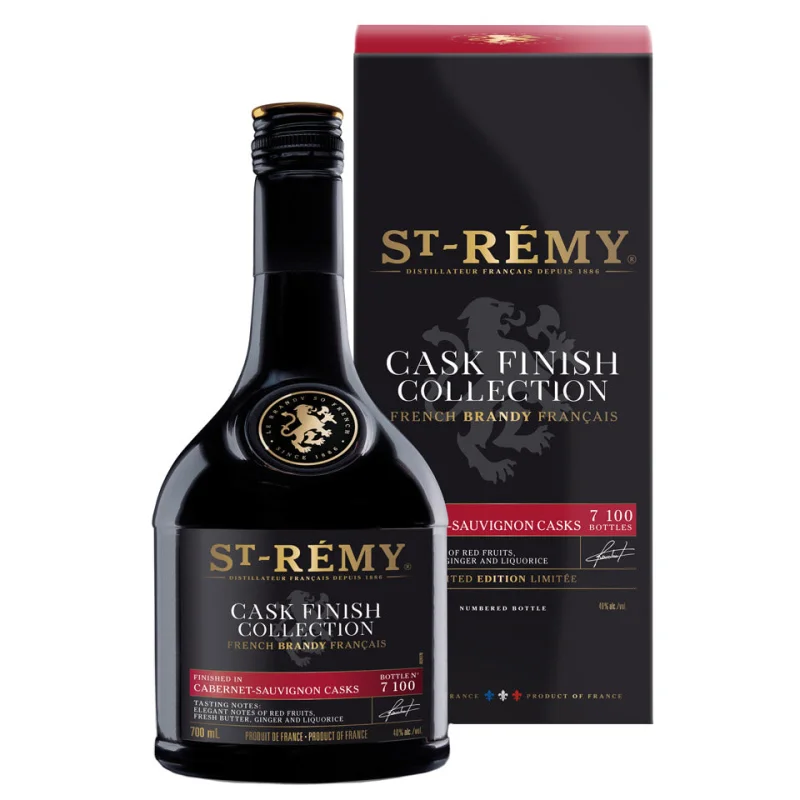 St Remy Cabernet Sauvignon Cask Finish French Brandy 700mL