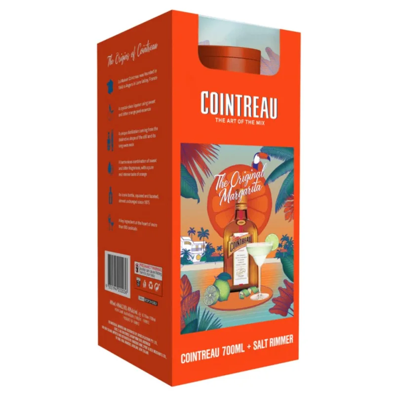 Cointreau + Salt Rimmer Limited Edition Orange Liqueur 700mL