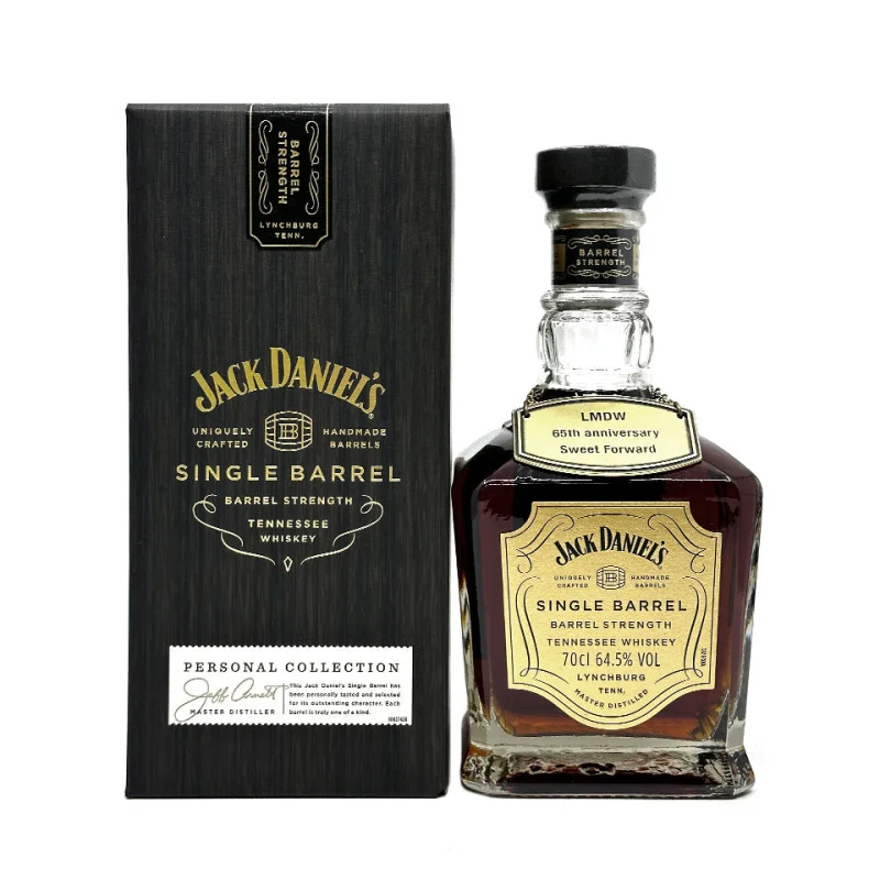 Jack Daniels Single Barrel Barrel Strength Sweet Forward #5 LMDW 65th Anniversary Tennessee Whiskey 700mL