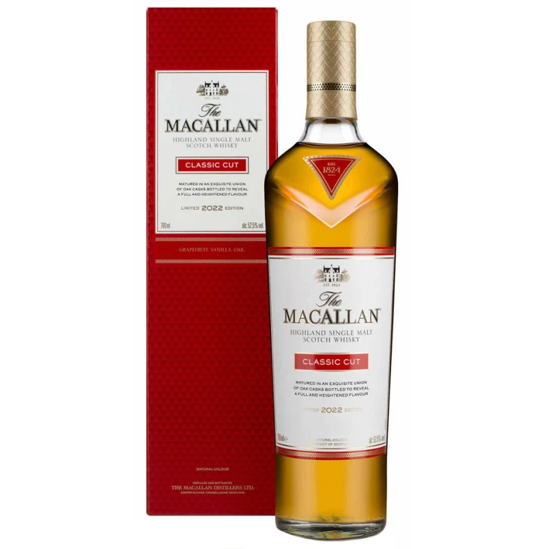 The Macallan Classic Cut 2022 Cask Strength Single Malt Scotch Whisky 700mL