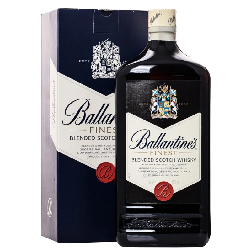 Ballantines Finest With Gift Box Blended Scotch Whisky 3L