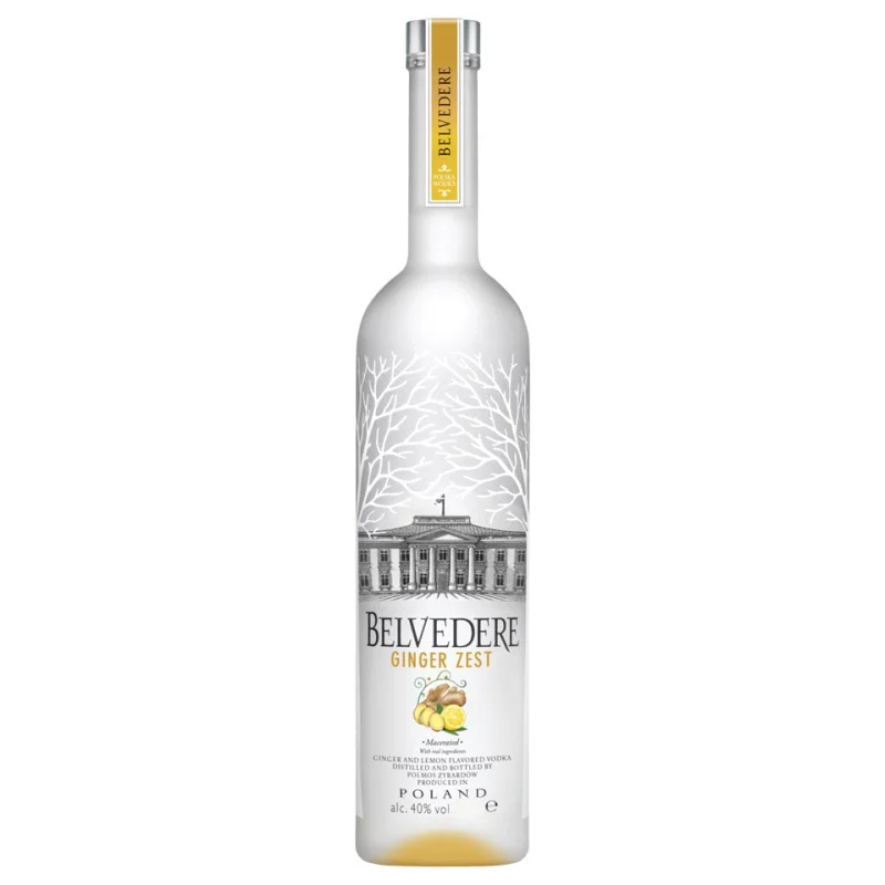 Belvedere Ginger Zest Flavoured Polish Vodka 1L