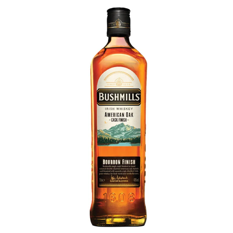 Bushmills American Oak Bourbon Finish Blended Irish Whiskey 700mL