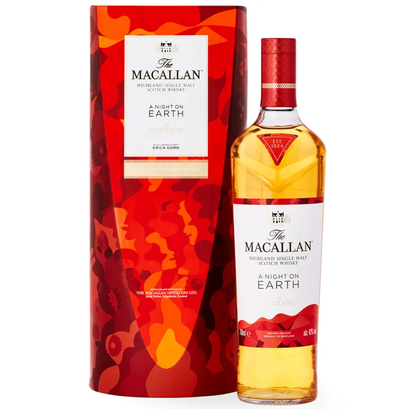 The Macallan A Night On Earth 2022 (2nd Release) Limited Edition Single Malt Scotch Whisky 700mL