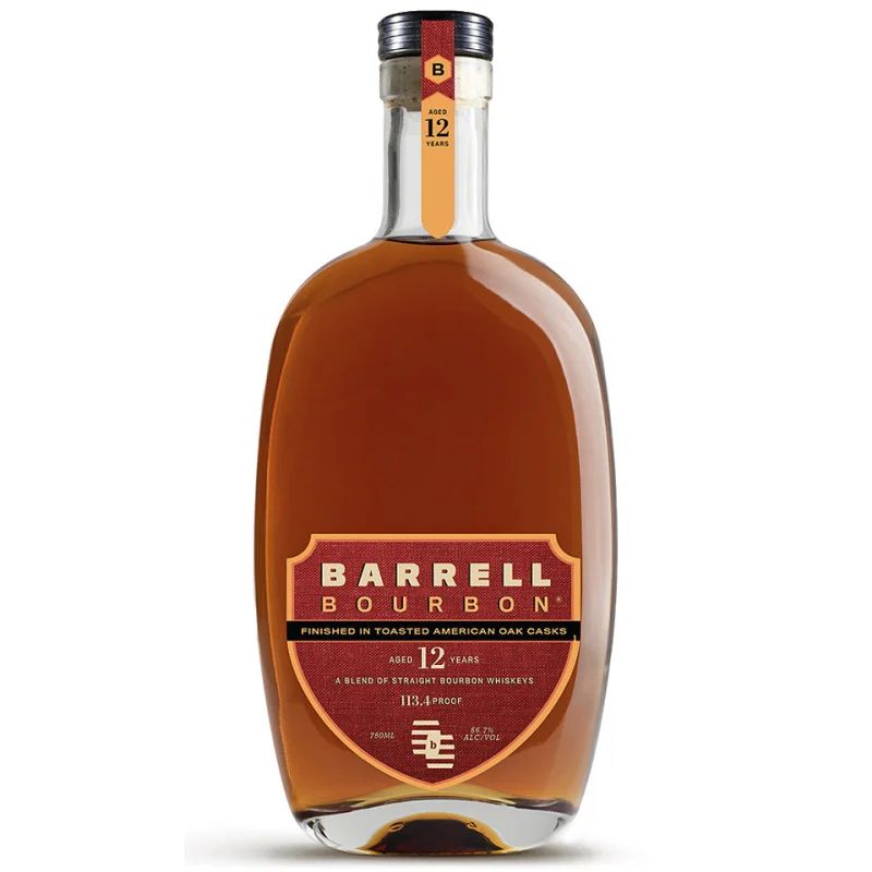Barrell 12 Year Old Finished In Toasted American Oak Cask Strength Blended Bourbon Whiskey 750mL