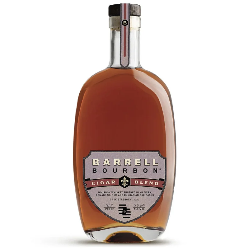 Barrell Cigar Blend Finished In Madeira, Armagnac, Rum & Hungarian Oak Cask Strength Blended Bourbon Whiskey 750mL