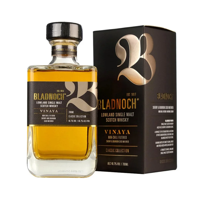 Bladnoch Vinaya Lowland Single Malt Whisky 700mL