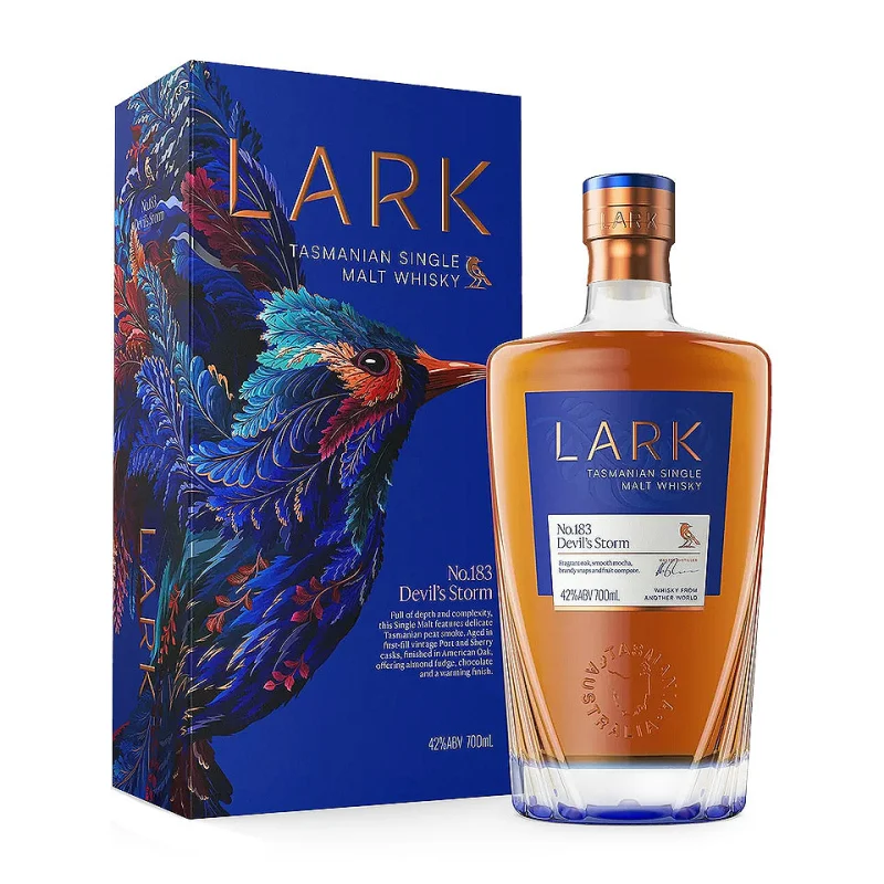 Lark Devil’s Storm No. 183 Single Malt Australian Whisky 700mL