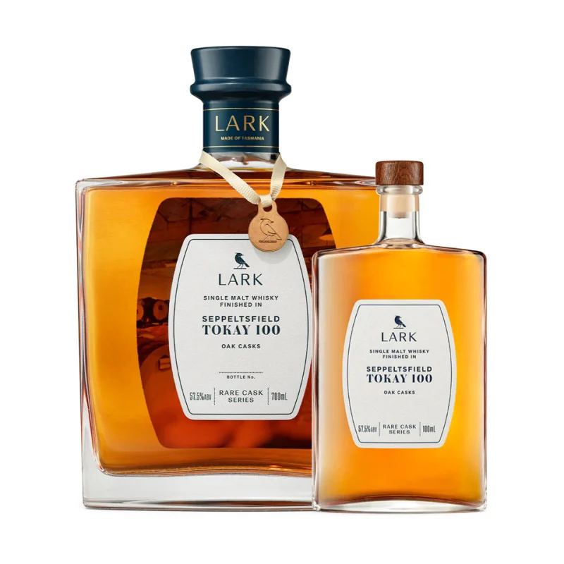 Lark Rare Cask Seppeltsfield Tokay 100 Finish Single Malt Australian Whisky 700mL