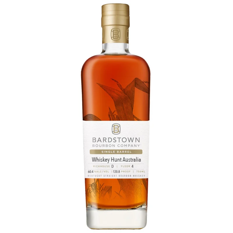 Bardstown Bourbon Company WHA Single Barrel 60.4% Cask Strength Kentucky Straight Bourbon Whiskey 750mL