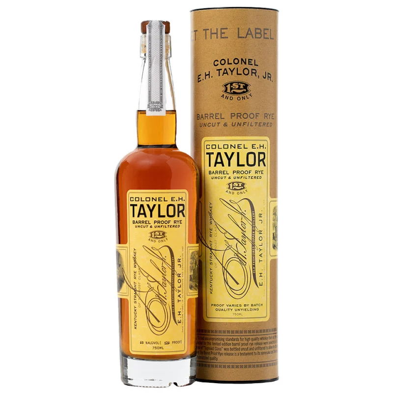 Colonel E. H. Taylor Barrel Proof Rye Straight Kentucky Rye Whiskey 750mL
