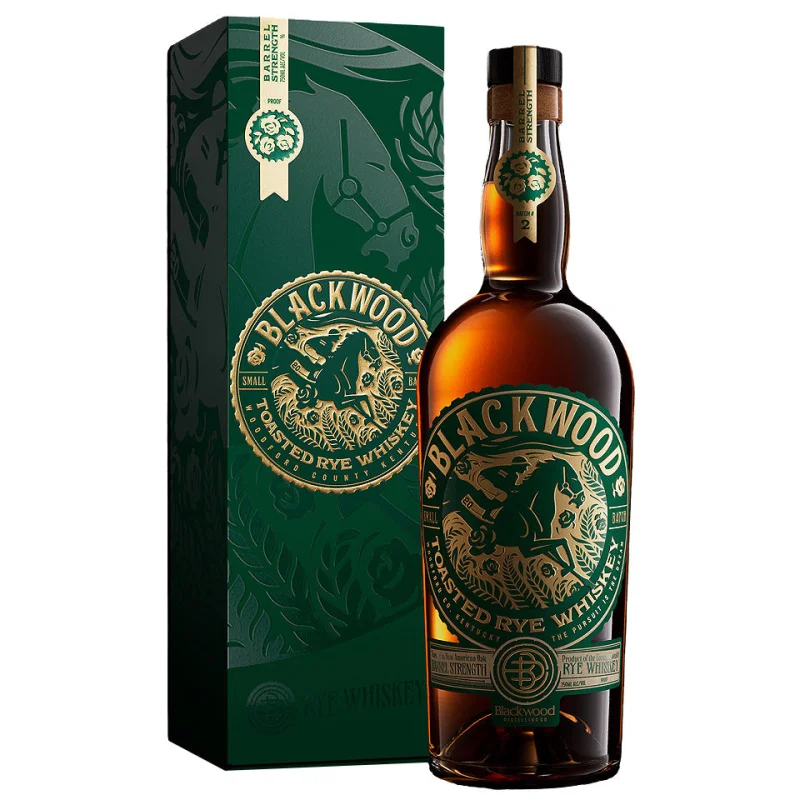 Blackwood 7 Year Old Toasted Barrel Strength Batch #3 American Straight Rye Whiskey 750mL