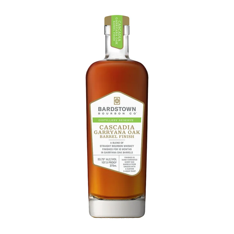 Bardstown Bourbon Company Distillery Reserve Cascadia Garryana Oak Barrel Finish Blended Straight Cask Strength Bourbon Whiskey 375mL