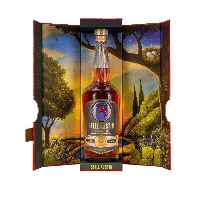 Still Austin Tanager Cigar Blend First Release Cask Strength Straight Texas Bourbon Whiskey 750mL