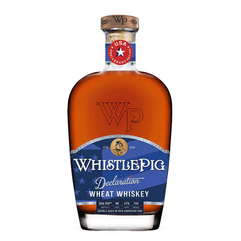 Whistlepig Declaration High Wheat Anniversary Limited Edition Canadian Wheat Whiskey 750mL