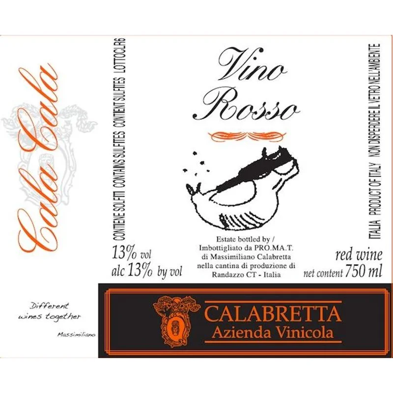 Calabretta VdT Rosso ‘Cala Cala’ NV