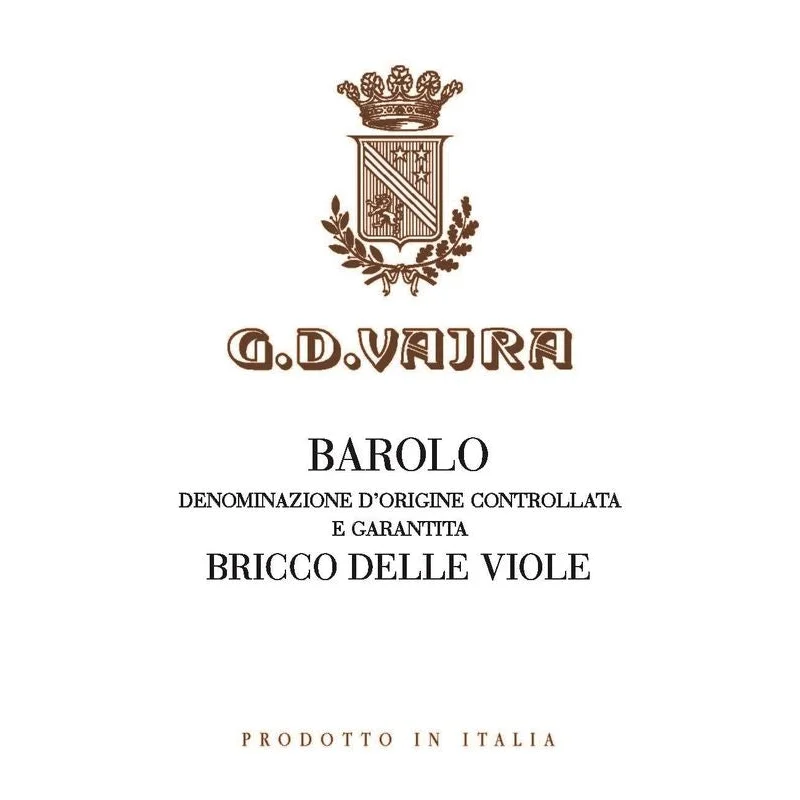 Vajra Barolo ‘Bricco Delle Viole’ 2020