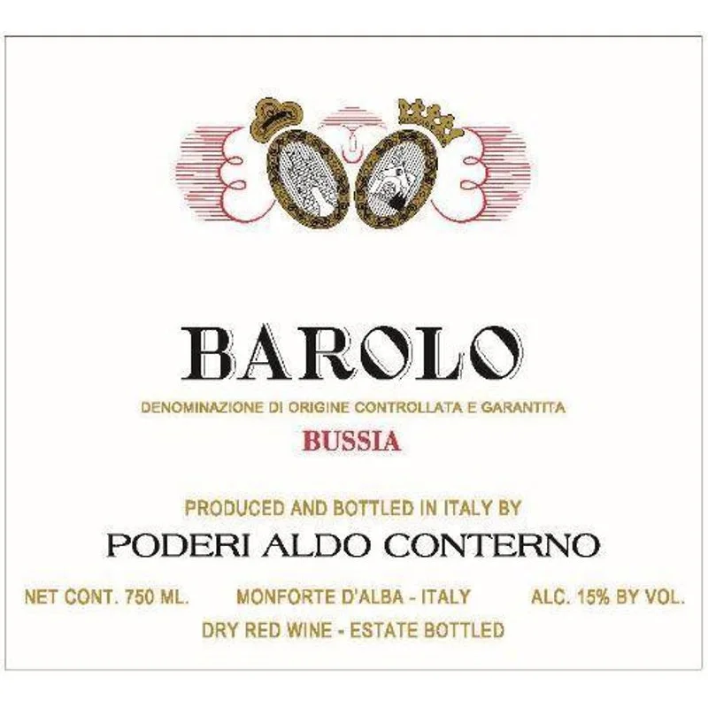 Aldo Conterno Barolo Bussia 2021