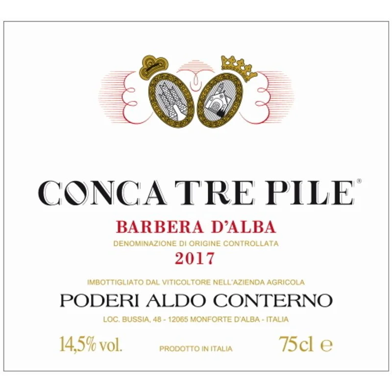 Aldo Conterno ‘Conca Tre Pile’ Barbera d’Alba 2022