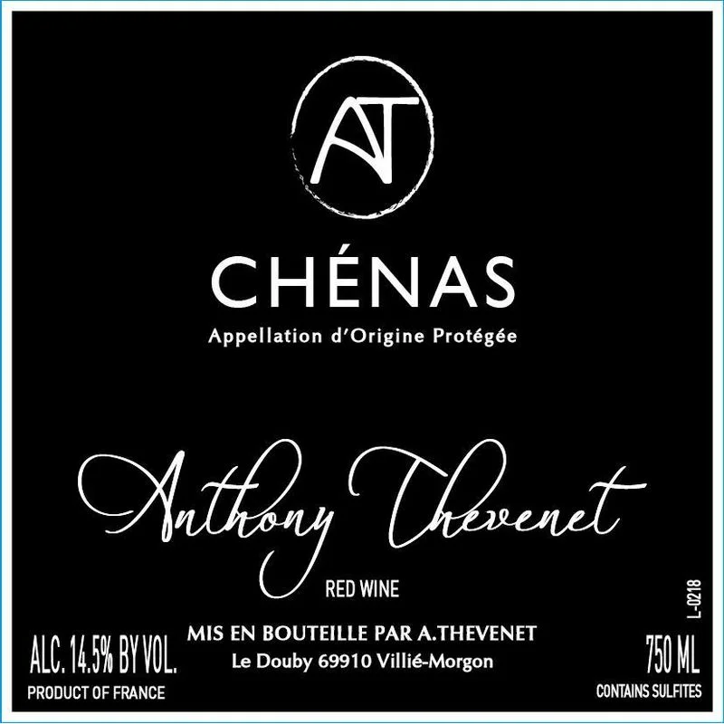 Anthony Thevenet Chenas Village 2023