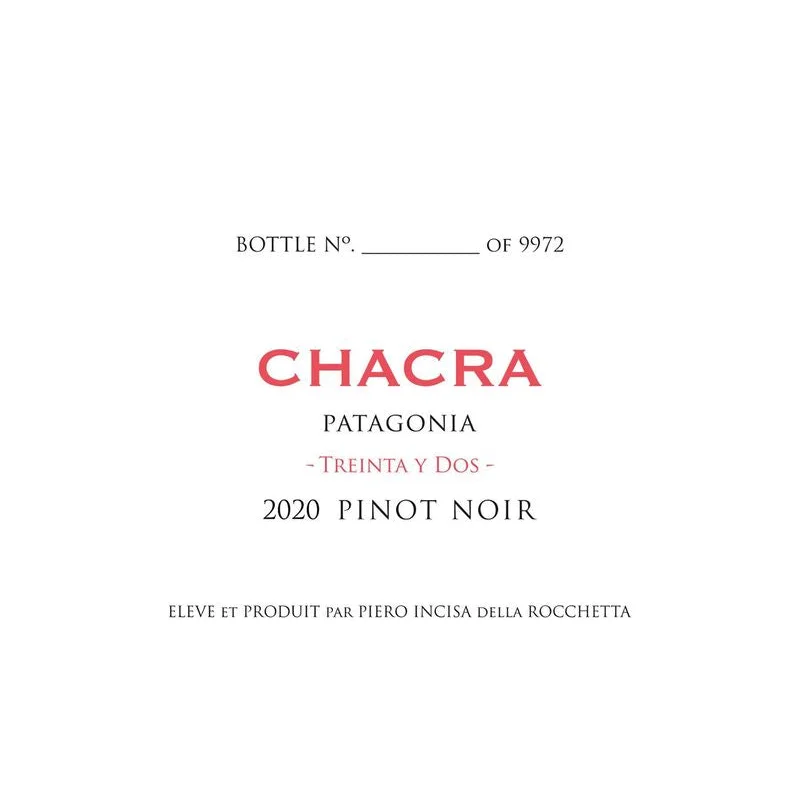 Chacra Pinot Noir ‘Cincuenta y Cinco’ Patagonia 2024