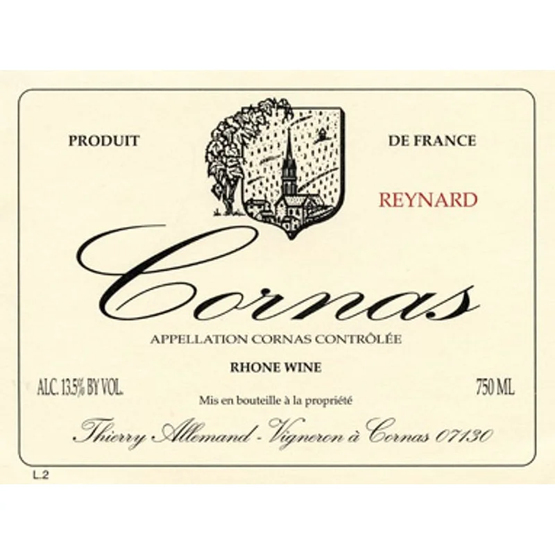 Thierry Allemand Cornas ‘Reynard’ 2020