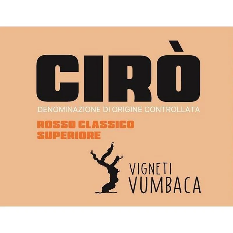 Vumbaca Ciro Rosso Classico Superiore DOC 2022