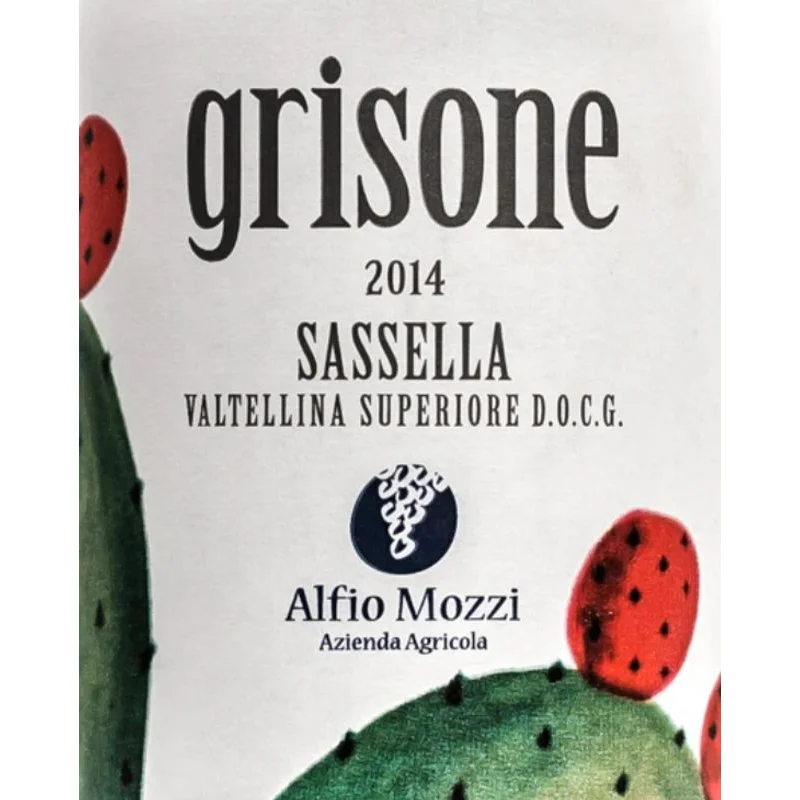 Alfio Mozzi Valtellina Superiore Sassella ‘Grisone’ 2018