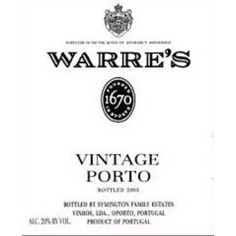 Warre’s Vintage Port Douro 2003