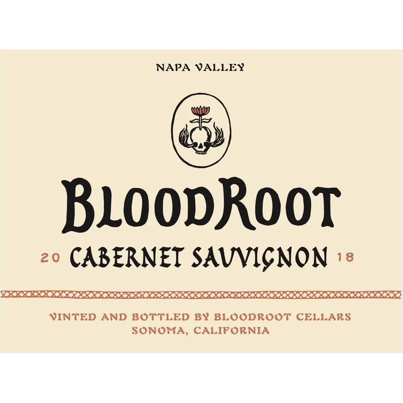 Bloodroot Cabernet Sauvignon Sonoma County 2022