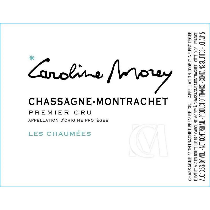 Caroline Morey Chassagne-Montrachet 1er ‘Chaumees’ 2023